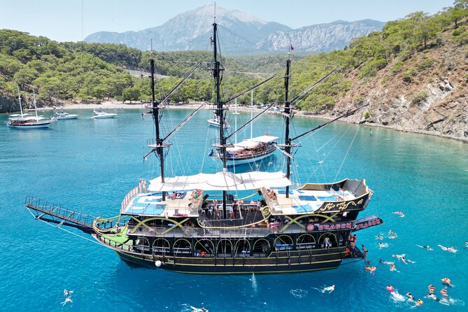 Pirates Boat Trip with optional Pick Up - Drop Off from Antalya - Antalya to Kemer Marina: the transfer that shapes your day
