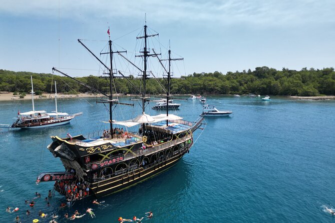 Pirates Boat Trip with optional Pick Up - Drop Off from Antalya - Price and logistics: is $14 a good deal?