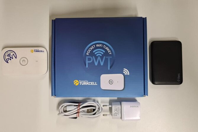 Pocket Wifi Turkey- Unlimited - What you actually get: a pocket WiFi router, not a mystery app