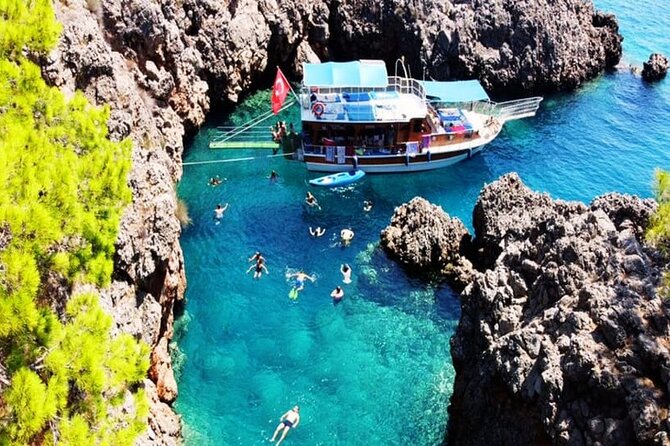 Porto Genoese Boat Trip With Mud Baths From Kemer - Key highlights to know before you go