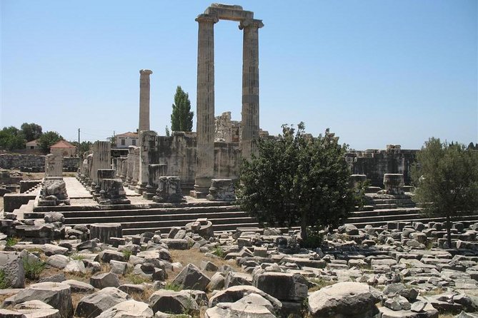 Priene Miletus Didyma Tour From Izmir - Miletos and the Ionic stoa/amphitheater moments