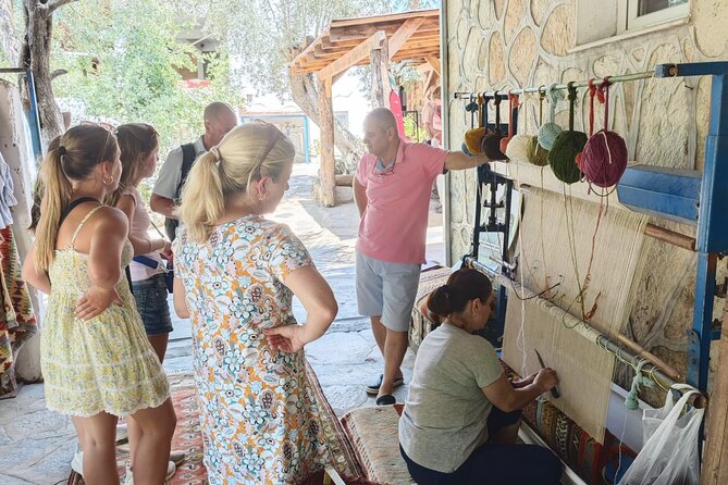 Private Bodrum Shore Excursion from Bodrum Port - Etrim Halicilik: rug and carpet art plus lunch in a real-life setting