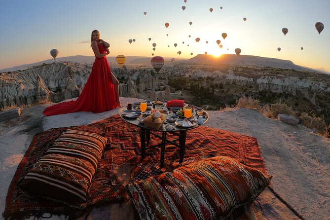 Private Breakfast Organisation in the Love Valley - Your private breakfast setup: what’s on the table