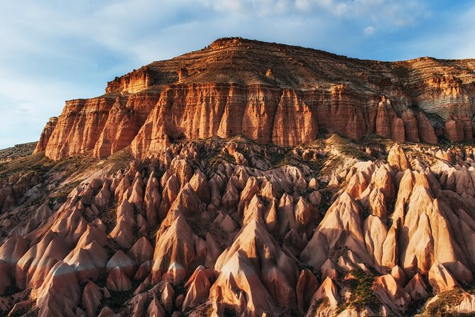 Private Cappadocia Tour with Underground City - Uchisar Castle: a rock fortress view with Cappadocia drama