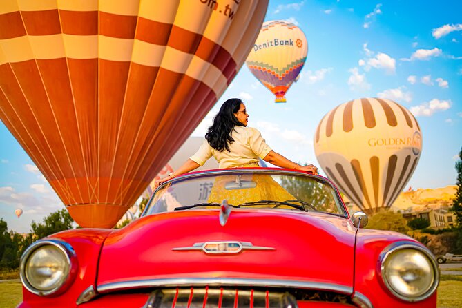 Private Classic Car Tour in Cappadocia with Balloon View - Monks’ Valley: carved churches and monasteries in the rock