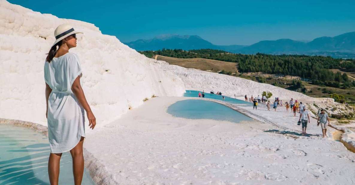 Private Daily Pamukkale Tour from Istanbul by Plane - Cotton Castle at Pamukkale: Terraces, Thermal Waters, and Photo Spots