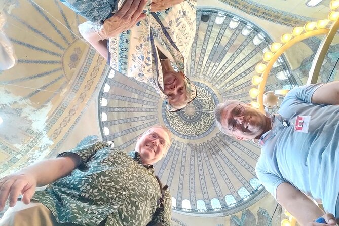 Private Guided Tour: Discovering Istanbul - Stop 2: Blue Mosque—courtyard views and the famous interior tiles