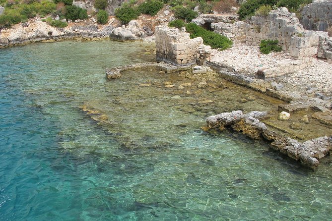 Private Kekova Boat Cruise from Demre Harbour - Kekova Island and the sunken city passage: your best ruin viewing from the water
