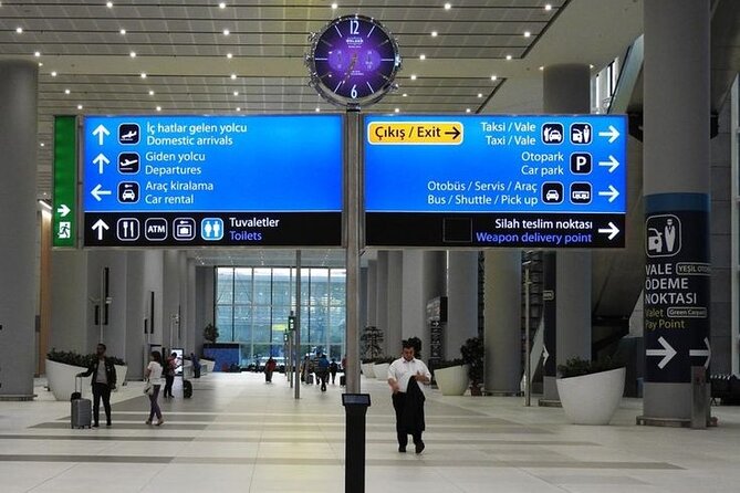 Private SAW Airport Arrival or Departure Transfer - What Happens Between Booking and Meet-Up