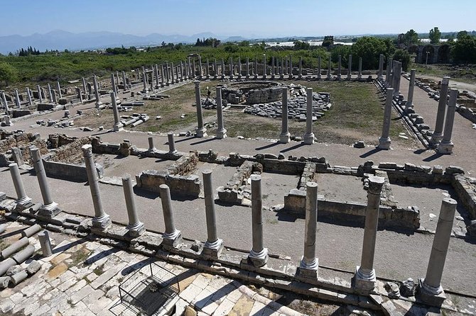 Private Tour Perge, Aspendos, Waterfall ... - Aspendos Ruins: Coins, Trade, and a Sense of Scale