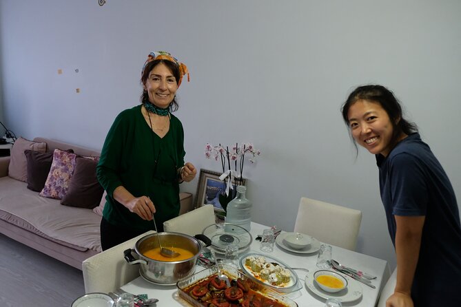 Private Turkish Cuisine Cooking Class with Local Moms - A Beşiktaş apartment kitchen, not a showroom