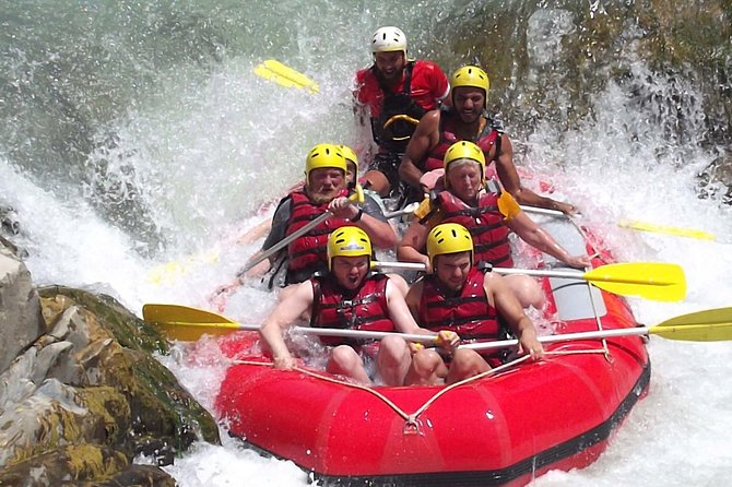 Rafting Adventure at Dalaman River from Fethiye - On the water: paddling Dalaman rapids and finding the swim moments