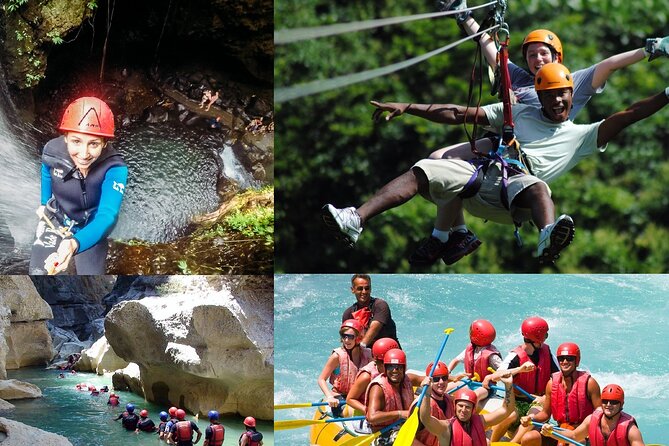 Rafting at Koprulu Canyon with Zipline Incl. Lunch f/Antalya - Canyoning (optional): for swimmers who like scrambling