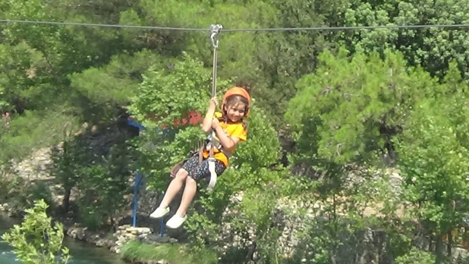 Rafting, Canyoning & Zipline, : 3-in-1 Adrenaline Tour - Transportation From Antalya Province Hotels: Heat, Comfort, and Many Drop-Offs