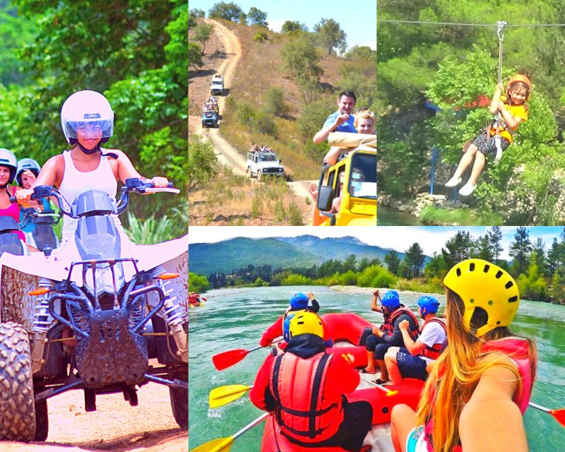 Rafting, Quad or Buggy Ride, Zipline, Jeep Tour Super Combo - Price and value: is $76 really fair for five activities?