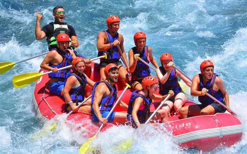 Rafting Tour, Transfer & Combo Options with Veg Lunch Option - Getting there: Alanya transfers, pickup timing, and drop-off zones
