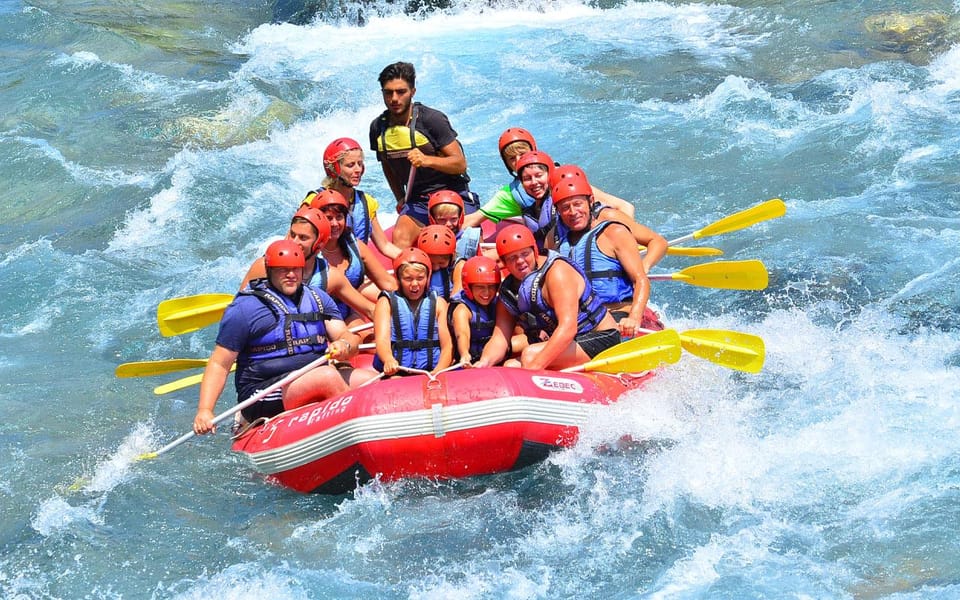 Rafting Tour, Transfer & Combo Options with Veg Lunch Option - Should you book Alanya rafting with transfer and lunch?