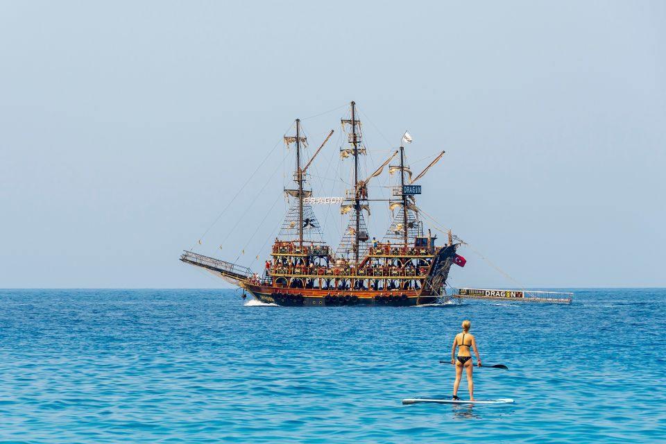 Red Dragon Pirate Boat Trip & Lunch - Kemer to the Bays: Where Swimming Breaks Actually Feel Comfortable