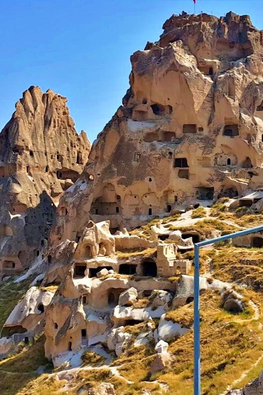 Red Tour Cappadocia (small group) with lunch and tickets - Uçhisar Castle: the view that puts everything in perspective