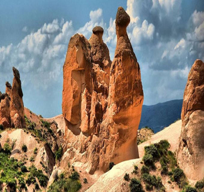Red Tour in Cappadocia with Prof. Guide - Paşabağ Open Air Museum: three-headed fairy chimneys at their strongest