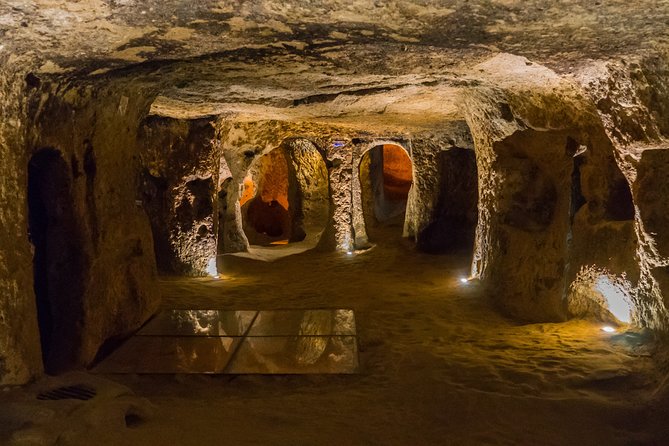 Red Valley Hiking and Underground City Tour - Lunch break: included food, simple setup