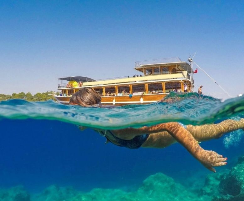 Relax Boat Tour in Antalya with Lunch, Swim & Waterfalls - Lower Düden (Karpuzkaldıran) Is the Main Event