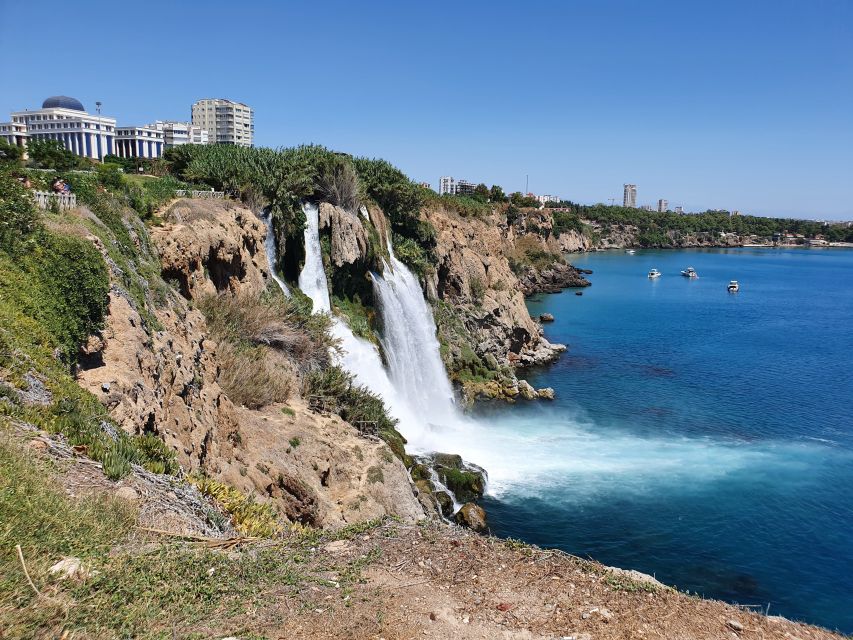 Relax Boat Tour in Antalya with Lunch, Swim & Waterfalls - Offshore Swim and Turtle Area: Second Chance to Cool Off