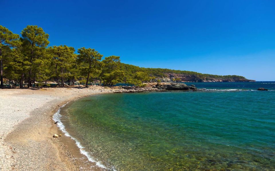 Relaxing Boat Trip with Lunch and Drinks - Phaselis ruins: walking the main street and spotting the big pieces