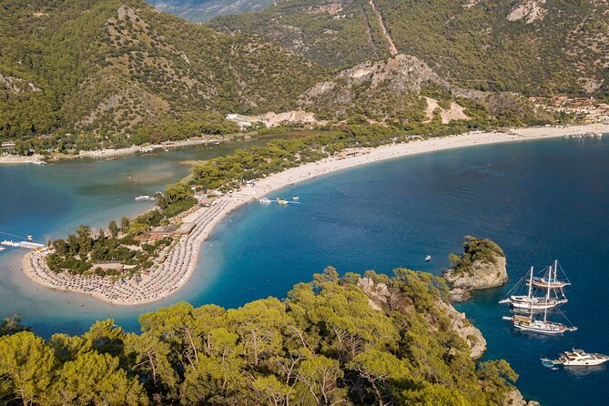 Sail Turkey: 18-39's Gulet Cruise Olympos to Fethiye - Day 3: Butterfly Valley breakfast, Blue Lagoon swims, and Gemiler Island sunset