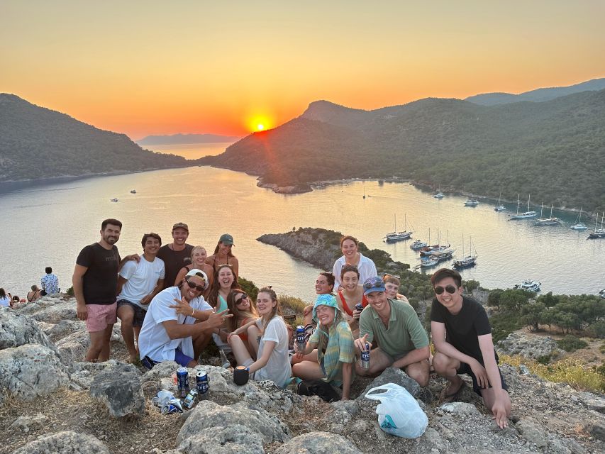 Sail Turkey: Fethiye to Olympos Gulet Cruise - Day 2: St Nicholas Island ruins and a sunset finish