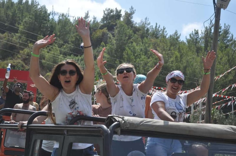 Sapadere Canyon Waterfall Alanya Castle&Cleopatra Beach Tour - Guide, Languages, and Group Comfort on the Ride