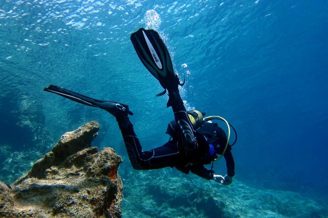 Scuba Diving in Antalya from Antalya & Kemer - The First Underwater Session: Bay of Kirish Basics at About 5 Meters