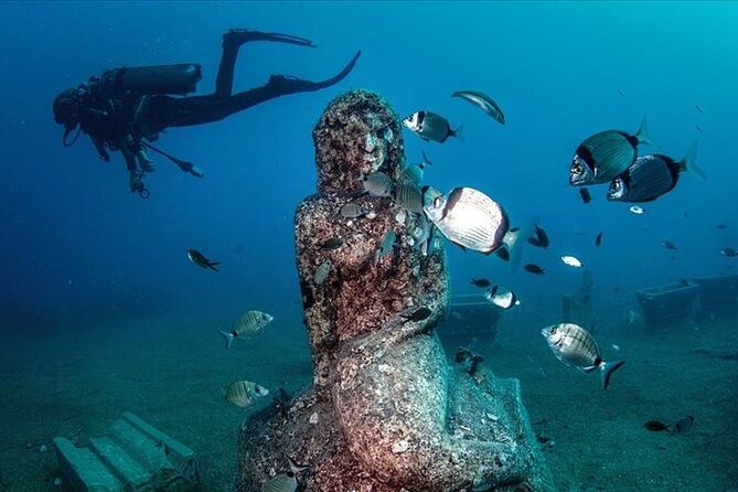 Scuba Diving Under Water Museum - Snorkeling Equipment Included: A Useful Safety Net for Some People