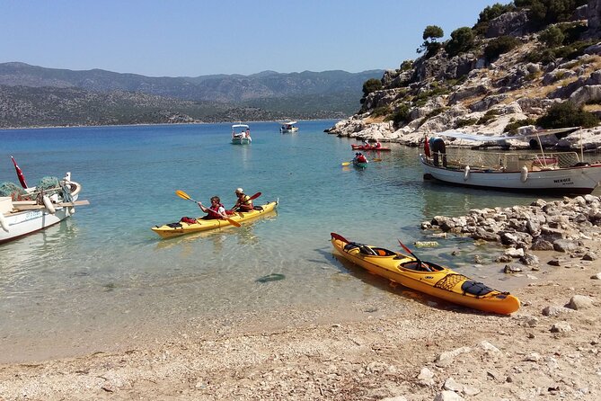 Sea Kayak Tour Over the Sunken City of Kekova Kas(Small Groups) - Castle of Simena and the old-town feel from the water