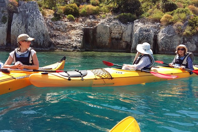 Sea kayaking Over The Sunkencity Of Kekova From Kas - Kalkan - The return paddle: back to Üçağız and Kaş