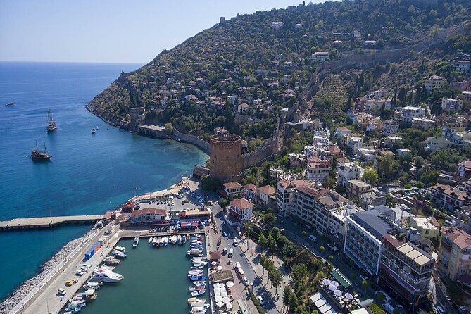 Shared Alanya City Tour from Side - Dim Waterfall stop: lunch, refresh time, and clear-water swimming