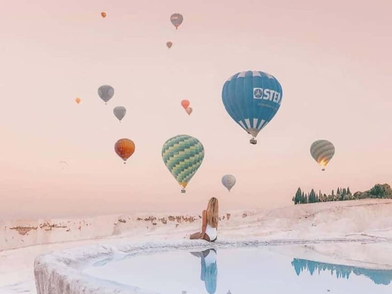Side/Alanya: Pamukkale Hot Air Balloon Flight w/Lunch - Key highlights worth waking up for
