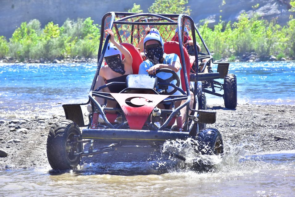 Side/Antalya: Jeep, Buggy, Rafting & Zipline Tour with lunch - Where Köprülü Canyon fits in a Side or Antalya day