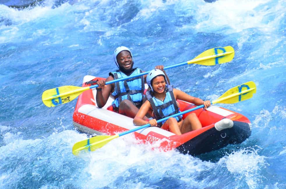Side/Antalya: Jeep, Buggy, Rafting & Zipline Tour with lunch - The rafting segments: 14 km, 10 rapids, and where the fun really happens