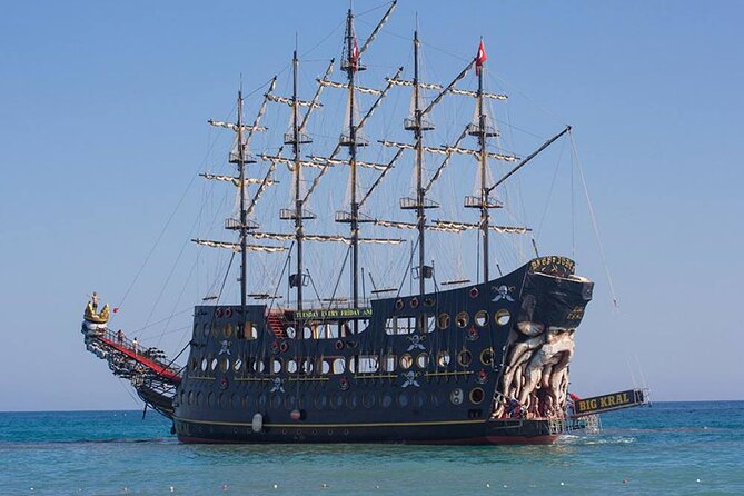 Side Big Kral Pirate Boat Trip - Biggest Pirate Boat Ever - Big Kral style day at sea: what you’re paying for