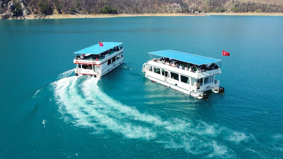Side: Cabrio Bus and Boat Day Trip at the Green Lake - Taurus Mountains road trip: orange gardens and the stops between