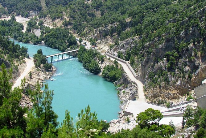 Side Cabrio Bus Tour With Green Lake And Manavgat Waterfall - Manavgat mosque stop: culture in a short, respectful window