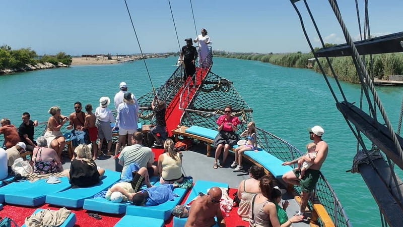 Side: Dolphin Boat Tour With Lunch Foam party Swimming - Key things to know before you go