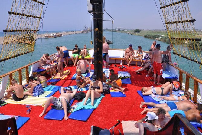 Side: Dolphin Island Boat Tour with Foam Party and Lunch - Karaburun Bay Foam Party: Another Swim Break With Music and Games