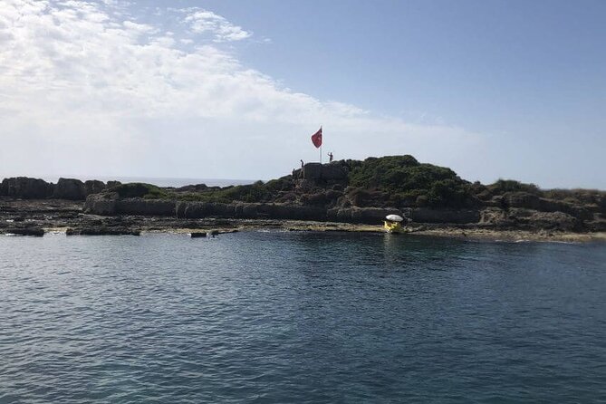Side: Dolphin Island Boat Tour with Foam Party and Lunch - Manavgat Bosphorus Sand Stop and the Return to Side