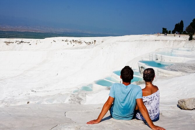 Side Express Pamukkale &Hierapolis Day Trip w/Lunch & Pickup - Pamukkale Warm-Up: Stonemason Stop and a Comfort Break