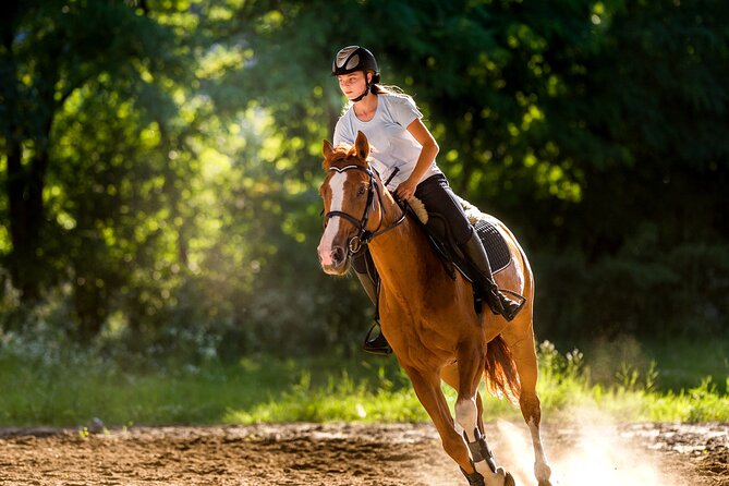 Side Horse Riding On Beach And Through The Forests For 2 Hours - Training and safety: helmets, road crossings, and control