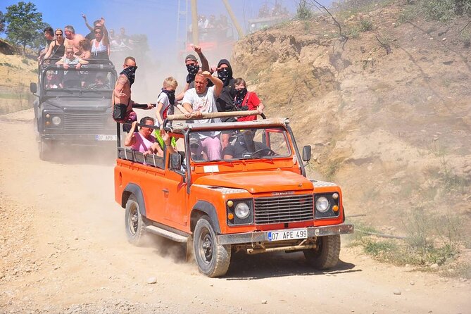Side Jeep Safari With lunch included - Manavgat Waterfalls stop: a quick nature breather (and a small entrance fee)
