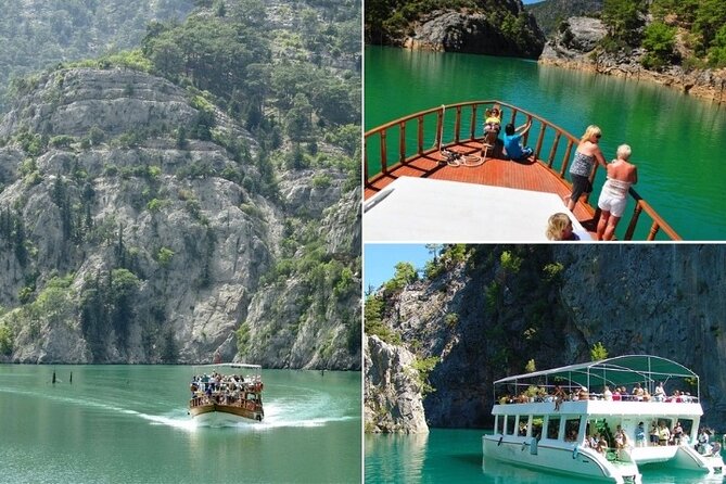 Side / Manavgat : Green Canyon Boat Trip w/ Lunch & Soft Drinks - Lunch Near the Canyon: Included Food, But Watch Those Steps