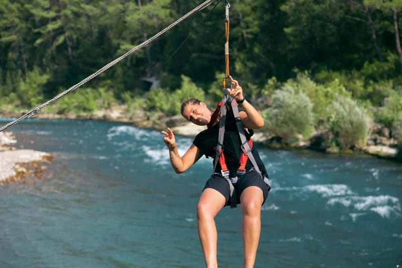 Side: Private Rafting, Zipline, Quad or Buggy w/ Lunch - Meeting Tornado Rafting and the Ancient Bridge Start